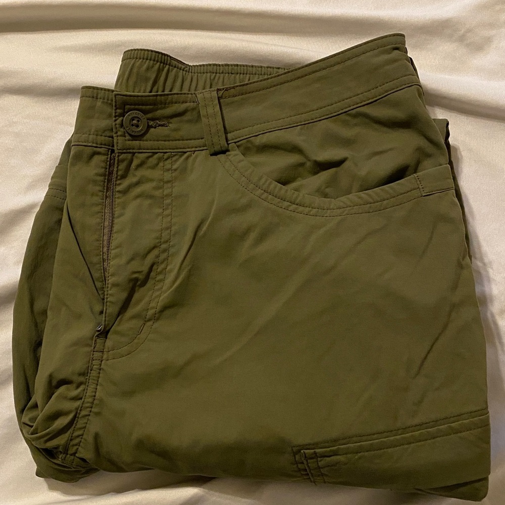 REI Olive Green Outdoor Pants